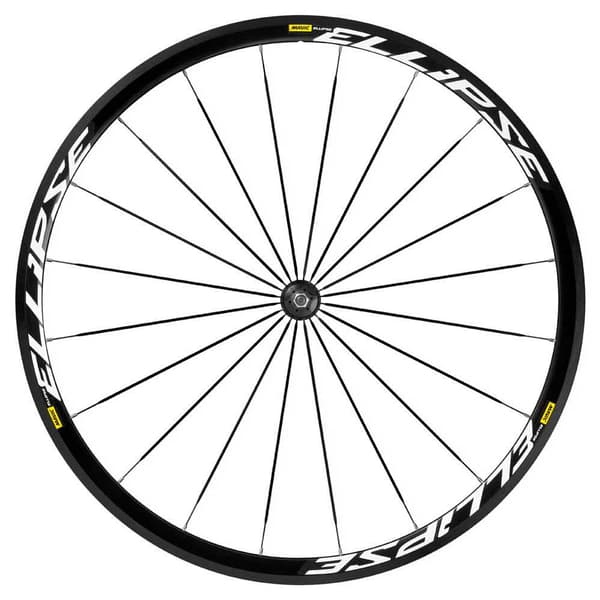 Mavic Ellipse Maantiepyörän Etupyörä Musta 15 x 100 mm