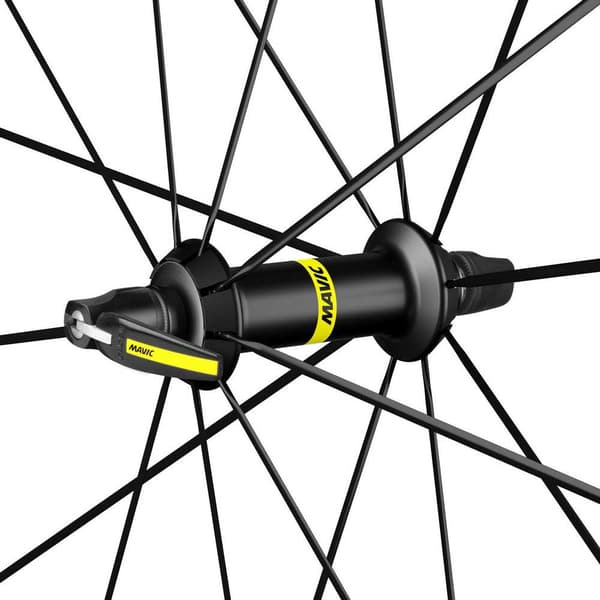 Mavic Ksyrium Sl Tubeless Landevejscyklens Forhjul Sort 9/12 x 100 mm