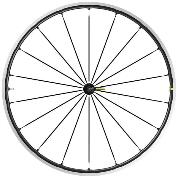 Mavic Ksyrium Sl Tubeless Landevejscyklens Forhjul Sort 9/12 x 100 mm