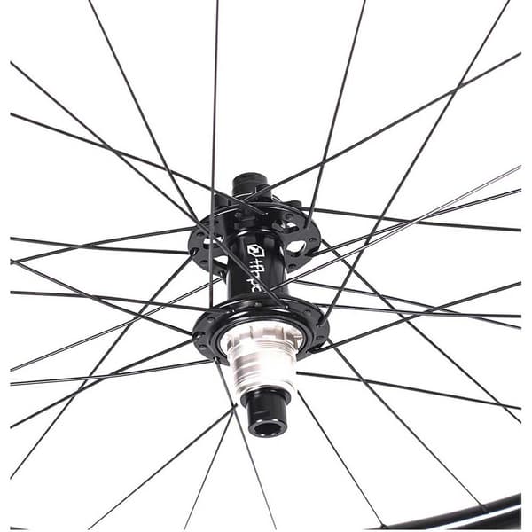 Tfhpc Wide 29´´/700 Tubeless Disc Mtb-pyöräsarja Hopeinen 9 x 100 / 12 x 142 mm / Sram XD