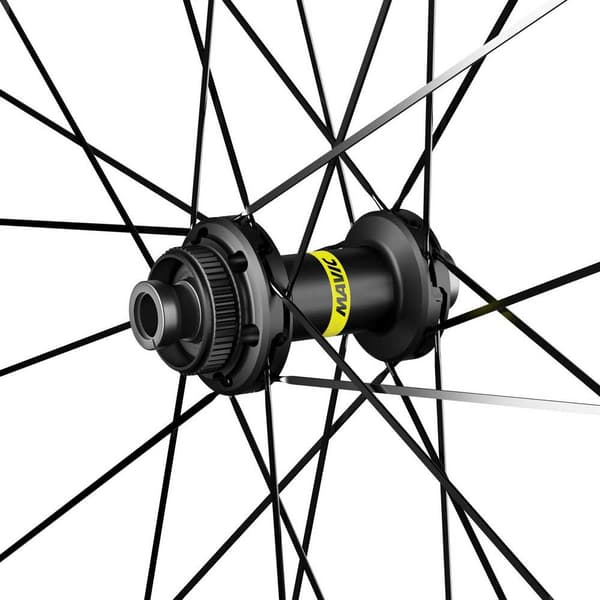 Mavic Ksyrium S Cl Disc Tubeless Maantiepyörän Etupyörä Musta 9/12 x 100 mm