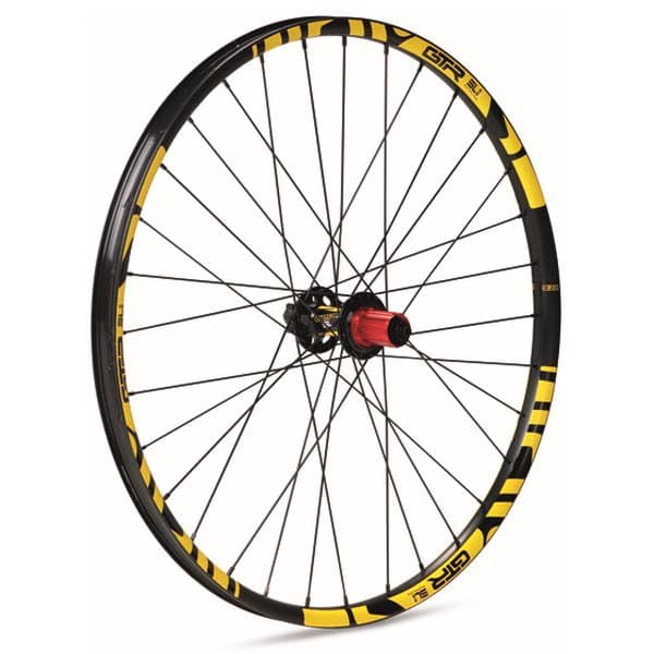Gtr Sl23 27.5´´ Disc Mtb Bakhjul Gul,Svart 9.5 x 135 mm / Shimano/Sram HG