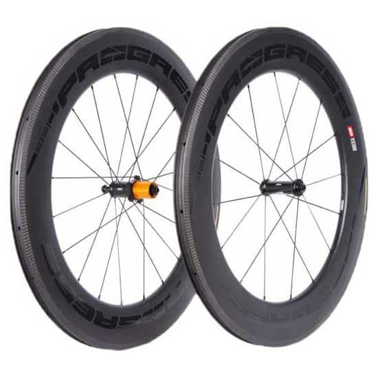 Progress Space Landsvägshjulset Svart 9 x 100 / 9 x 130 mm / Campagnolo