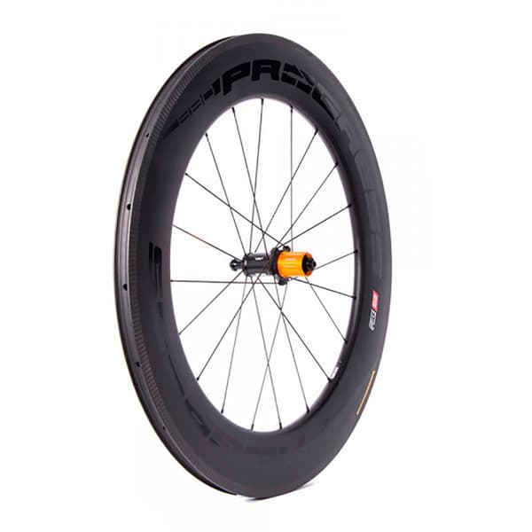 Progress Space Tubular Baghjul Til Landevejscykel Sort 9 x 130 mm / Campagnolo