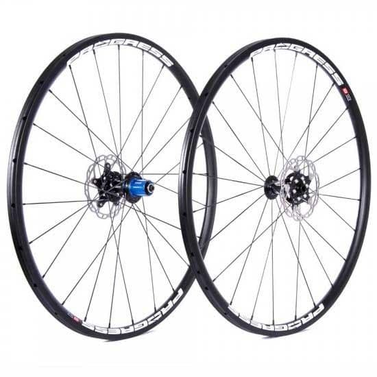 Progress Phantom Cx Disc Tubular Maantiepyörän Pyöräsarja Musta 9/12 x 100 / 9 x 135 mm / Shimano/Sram HG