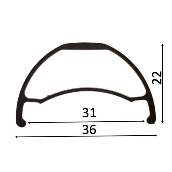 Gtr Sl30 Boost 27.5´´ Disc 6b Tubeless Mtb Forhjul Søvfarvet 15 x 110 mm
