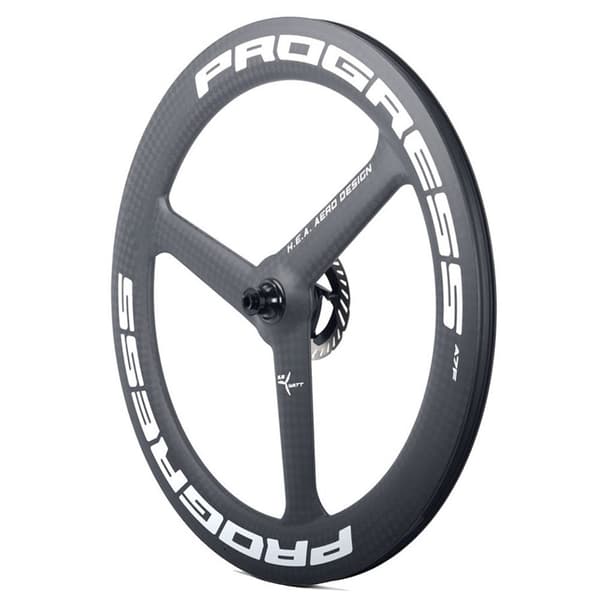 Progress A-7f Disc Tubeless Landevejscyklens Forhjul Søvfarvet 9 x 100 mm