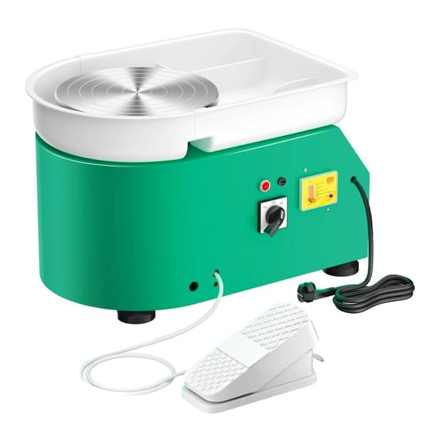 Elektrisk Pottemaskine, Børsteløs Motor, Pedal Kontrol,EU STIK 220V-c