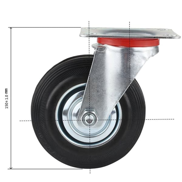 Swivelhjulssæt, tung belastningsevne, glidende mobilitet, sikker design