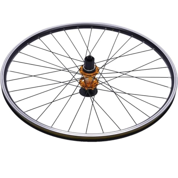 29 Tommer MTB Hjul Sæt, Aluminiumlegering Materiale, Dobbelt Seks-huls Skivebremse, Flad Eger Design,Gul