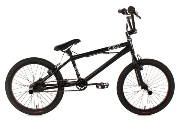 BMX Freestyle 20'' Four schwarz KS Cycling