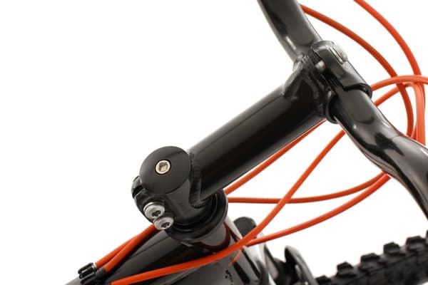 Full Suspension Mountain Bike 26" Bliss Black-Orange 21 Gear KS Cycling
