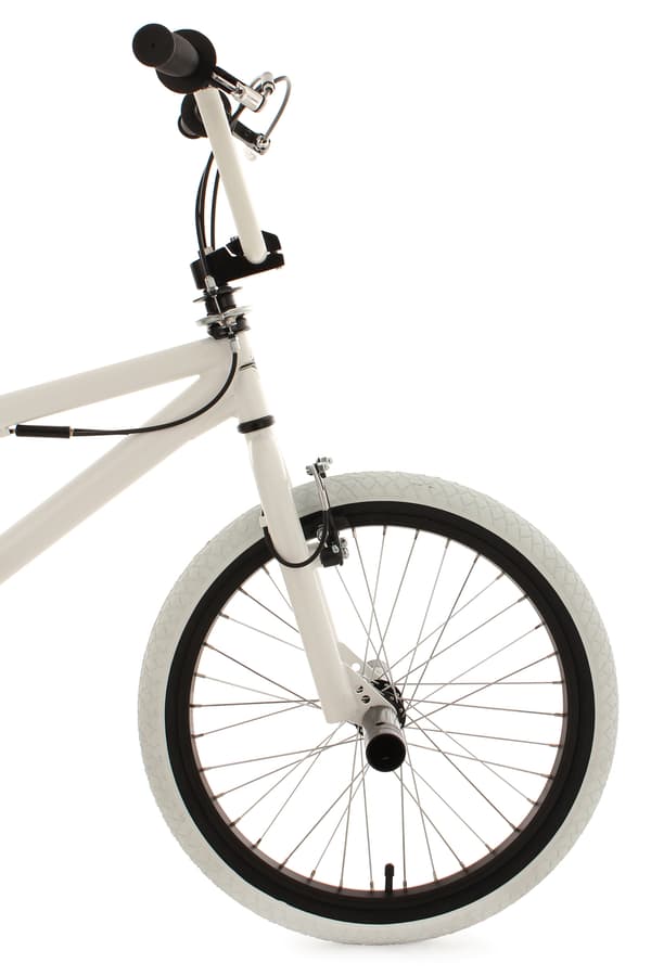 Freestyle BMX Bike 20" Fatt White-Black KS Cycling