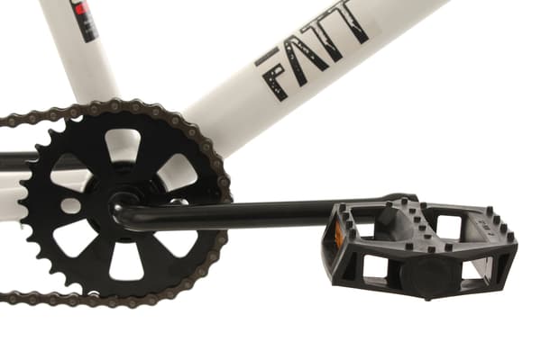 Freestyle BMX Bike 20" Fatt White-Black KS Cycling