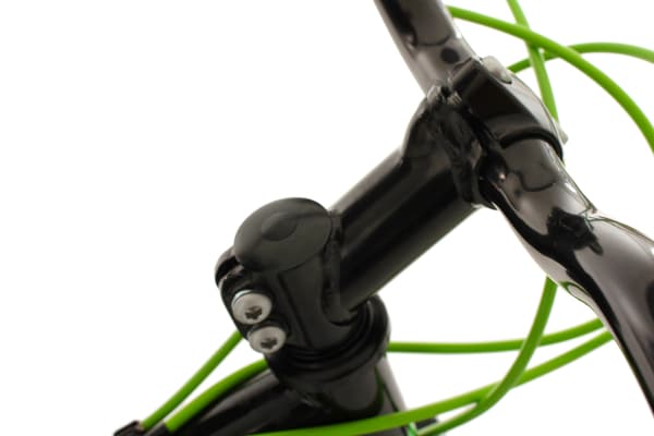 Kids' Mountain Bike 24" Bliss Black-Green 18 Gear Frame Size 38 cm