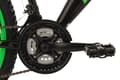 Miniatyrbillede 3 af 9: Full Suspension Mountain Bike 26" Bliss Black-Green 21 Gear KS Cycling