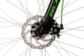 Miniatyrbillede 8 af 9: Full Suspension Mountain Bike 26" Bliss Black-Green 21 Gear KS Cycling