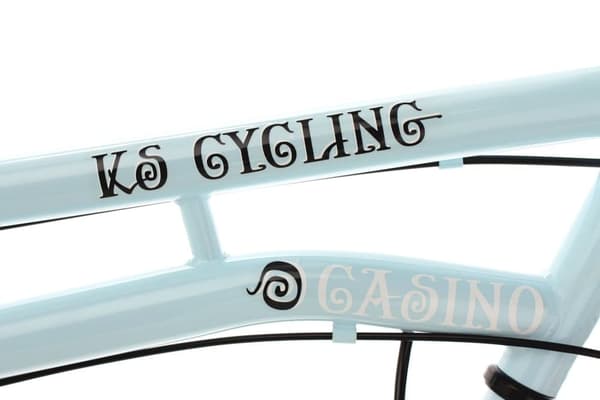 Ladies' City Bike 28" Casino Blue 6 Gear KS Cycling