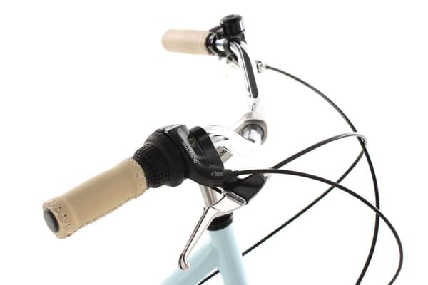 Ladies' City Bike 28" Casino Blue 6 Gear KS Cycling