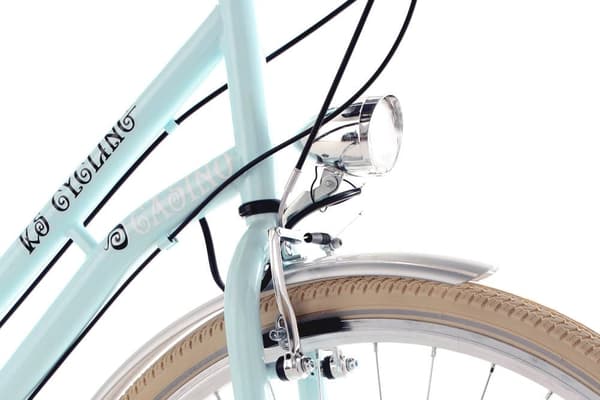 Ladies' City Bike 28" Casino Blue 6 Gear KS Cycling