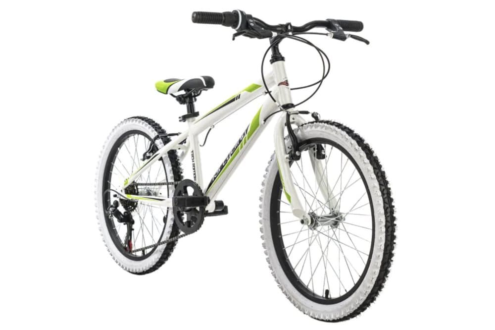 Children's bike 20 '' Scrawler black / white frame size 28 cm KS Cycling