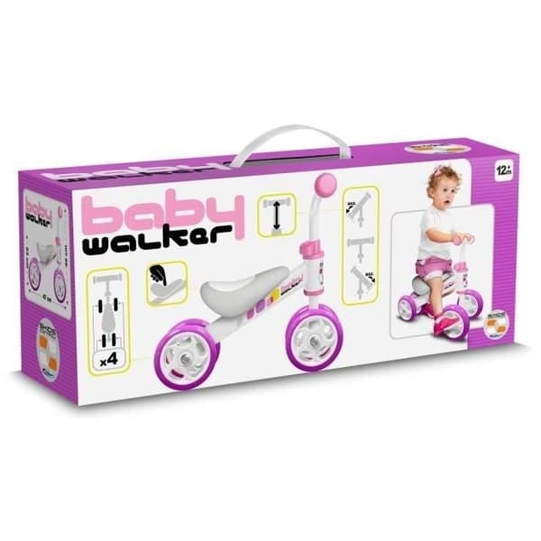 MIN FÖRSTA DRAISIENNE BABY WALKER SKIDS CONTROL FLICKA