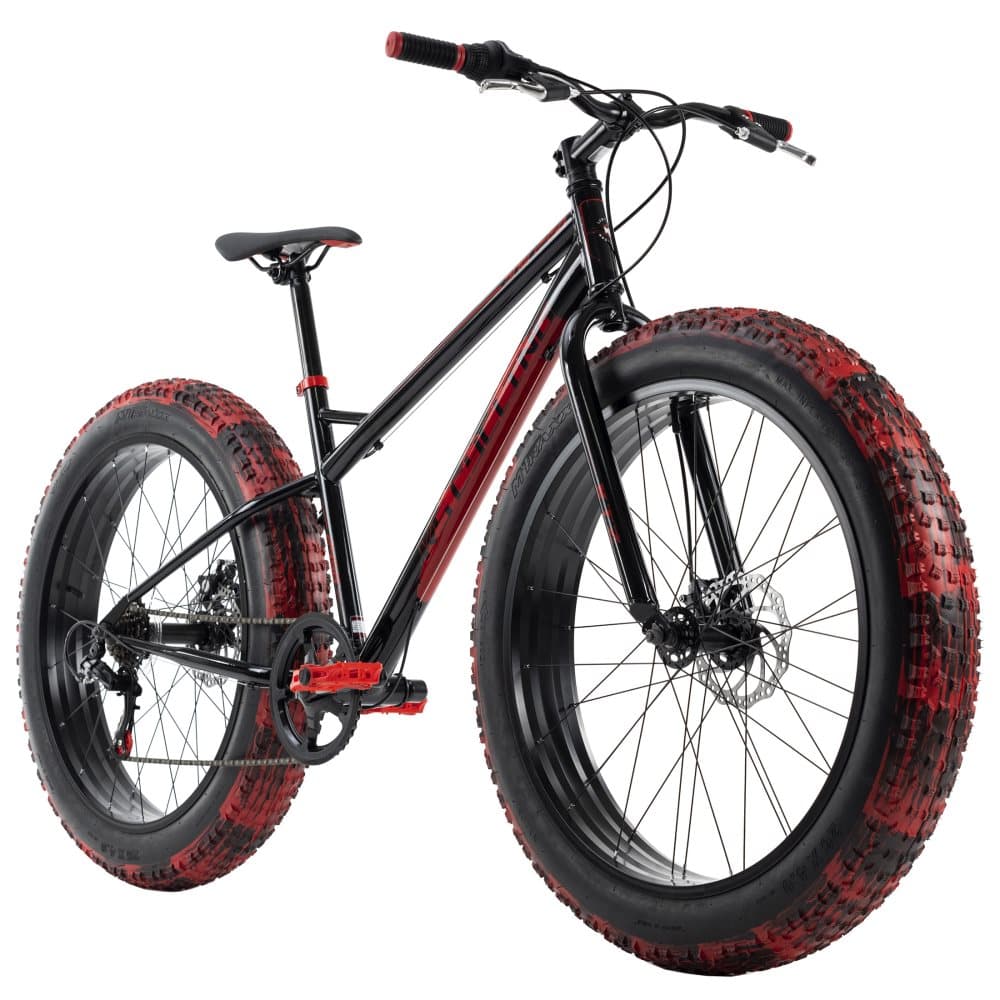 Fatbike 26 '' SNW2458 black-red / black-green frame size 43 cm KS Cycling