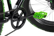 Mountain bike fat bike 24 '' SNW2458 black-red / black-green frame size 38 cm KS Cycling