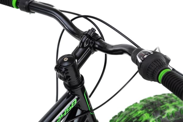 Mountain bike fat bike 24 '' SNW2458 black-red / black-green frame size 38 cm KS Cycling