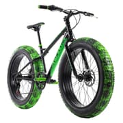 Mountain bike fat bike 24 '' SNW2458 black-red / black-green frame size 38 cm KS Cycling