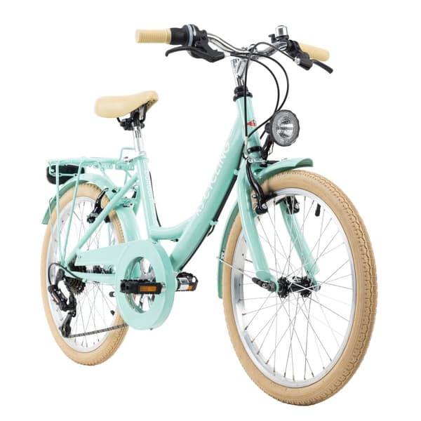 Children's bike 20 '' Balloon white, blue or mint green frame size 34 cm KS Cycling