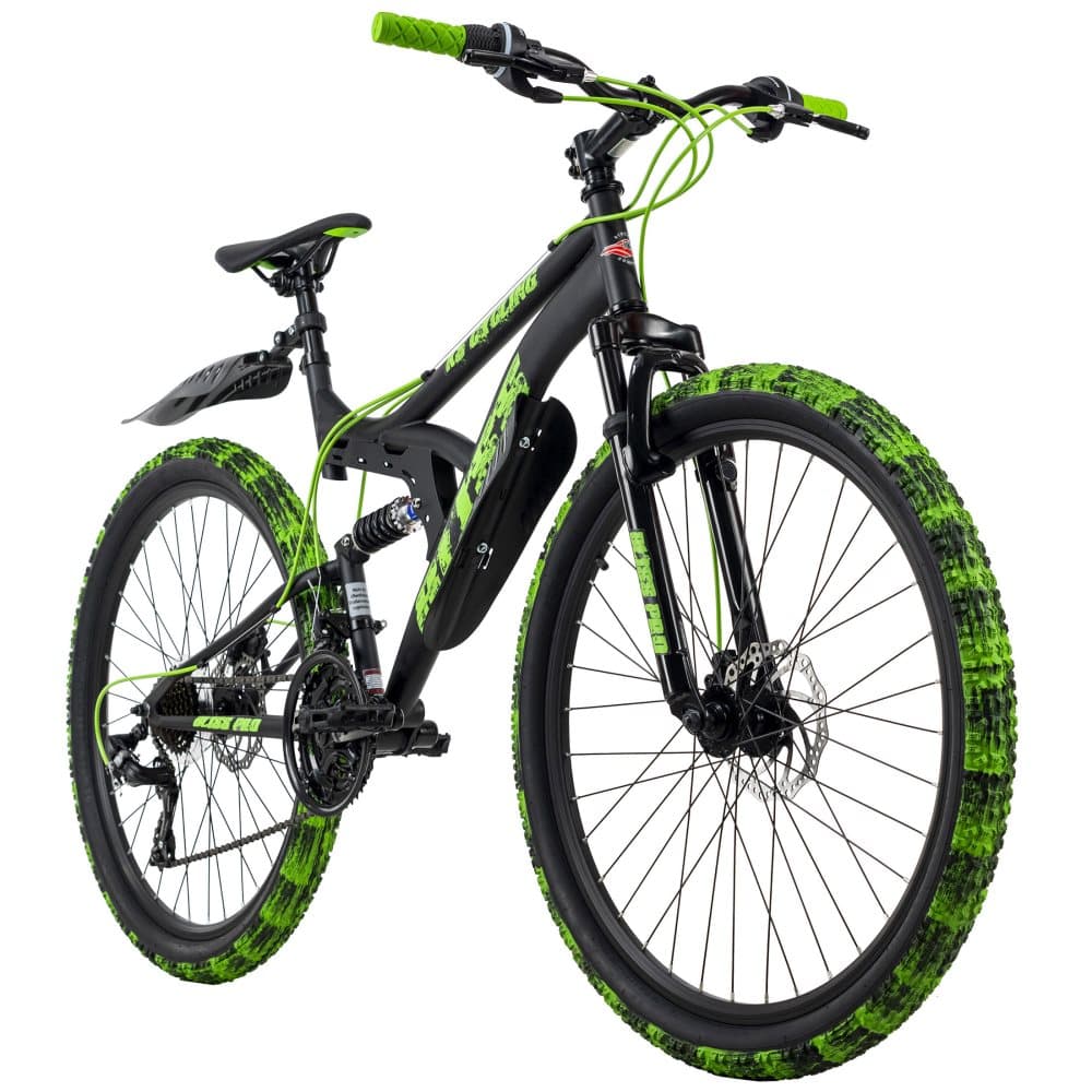 Mountain bike Fully 26'' Bliss Pro black-green / black-red RH 46 cm KS Cycling