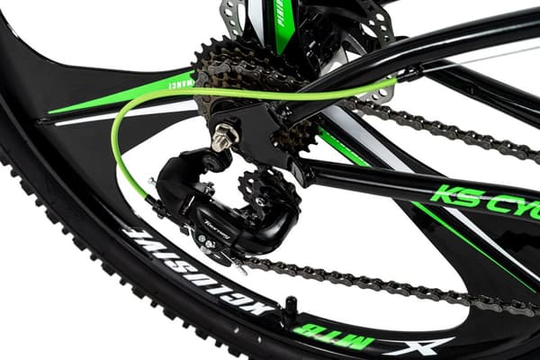 Mountain bike fully 26 '' Bliss black-green frame size 47 cm KS Cycling