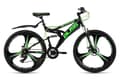 Miniatyrbillede 10 af 11: Mountain bike fully 26 '' Bliss black-green frame size 47 cm KS Cycling