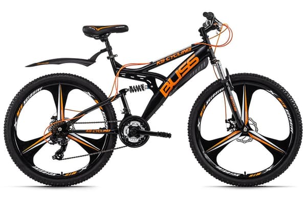Mountain bike fully 26 '' Bliss black-green frame size 47 cm KS Cycling