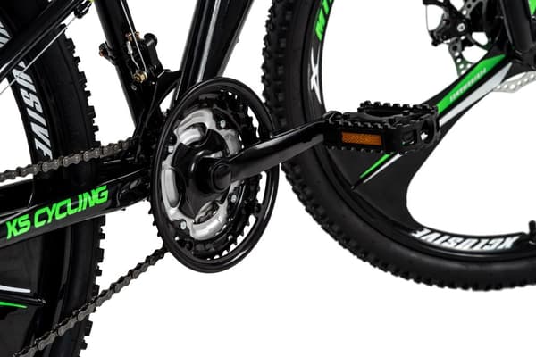 Mountain bike fully 26 '' Bliss black-green frame size 47 cm KS Cycling