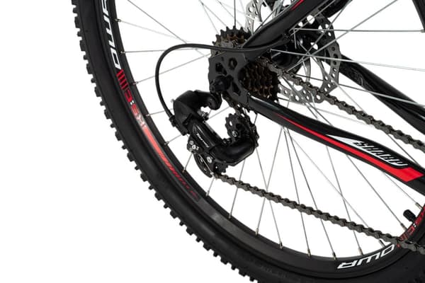 Mountain bike hardtail 26 '' Sharp black-red KS Cycling