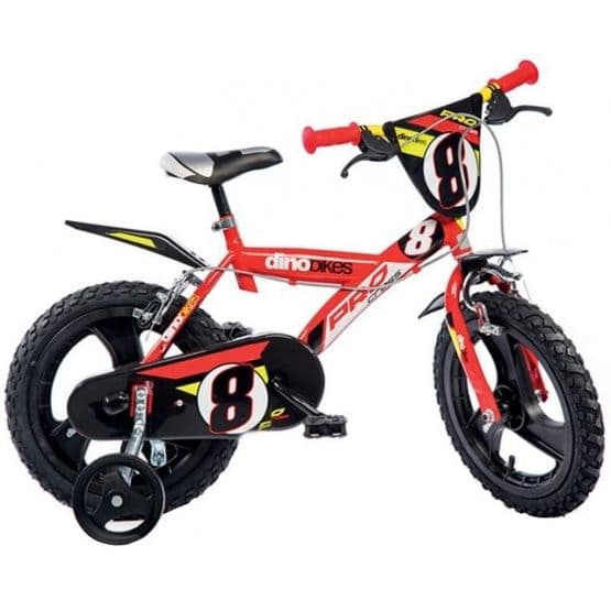 Dino - Børnecykel - Pro Cross 16 Tommer Rød/Sort