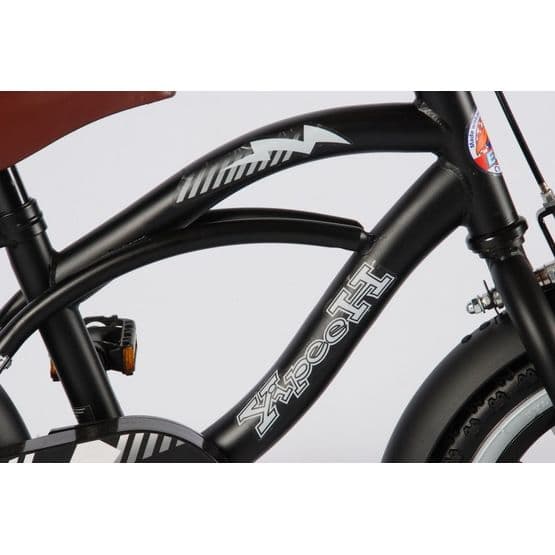 Yipeeh - Black Cruiser 12 tum - Matt Black