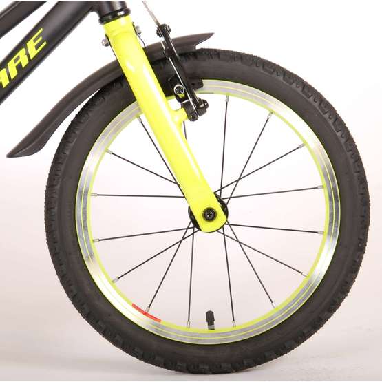 Børnecykel Volare - Blaster 16" Sort/grøn
