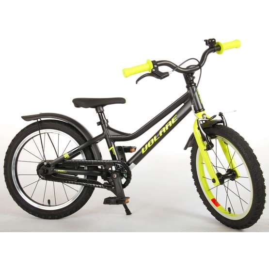 Børnecykel Volare - Blaster 16" Sort/grøn