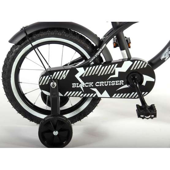 Yipeeh - Sort Cruiser 14 tum - Matt Sort