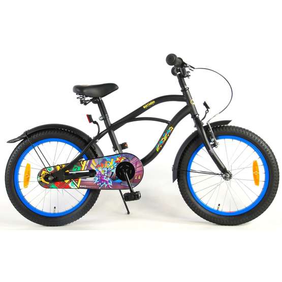 Batman Barncykel Cruiser 18 tum (Svart)