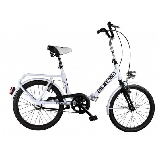 Dino - Børnecykel - Sammenfoldelig 321 20 Tommer 41 Cm Hvid