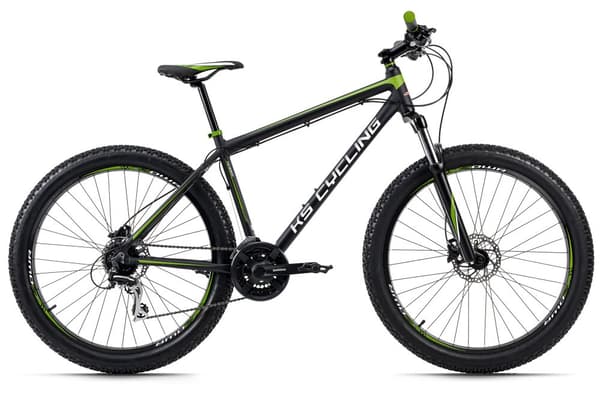 Mountain bike Hardtail 27.5'' Plus Xceed Black-Green KS Cycling