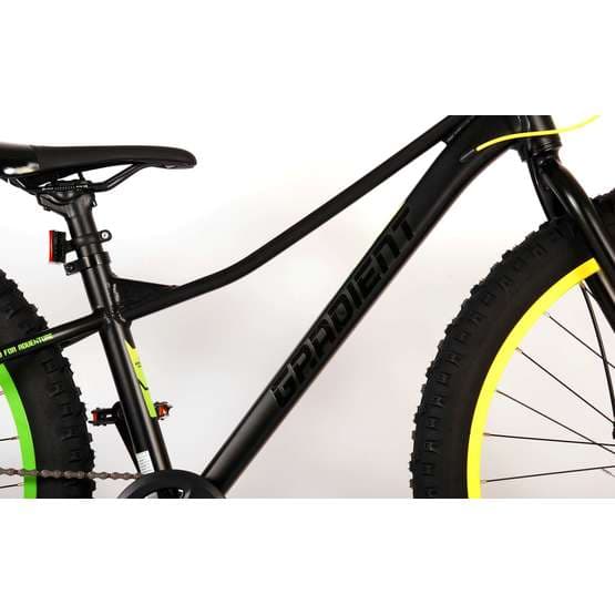 Volare - Lasten pyörä - Gradient 26" 7 Gears musta/keltainen/vihreä