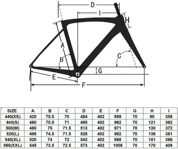 SAVA Warwind5.0 Carbon racercykel 700C Shimano105 R7000 22