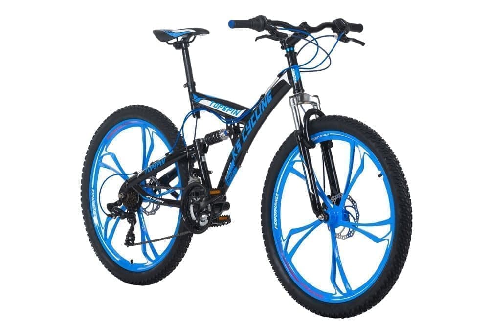 Mountain bike Fully 26'' Topspin black-green KS Cycling