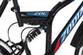 Miniatyrbillede 5 af 7: Mountainbike ATB Fully 26" Zodiac frame size 48 cm KS Cycling