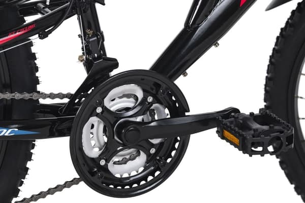 Children's bike Fully 24'' ATB Zodiac black-red RH 38 cm KS Cycling